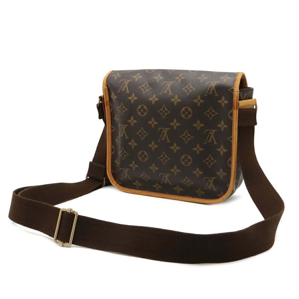 LOUIS VUITTON Authentic Brown Monogram Shoulder Bag - Picture 3 of 10